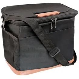 Coolix Lunch Cooler Bag Black Front